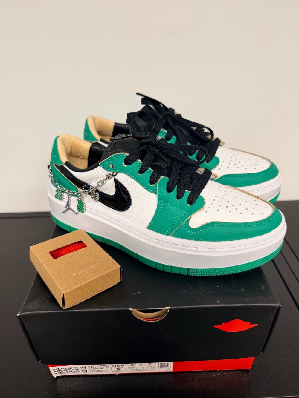 Nike Air Jordan 1 Elevate Low SE Lucky Green Women's Size 6.5